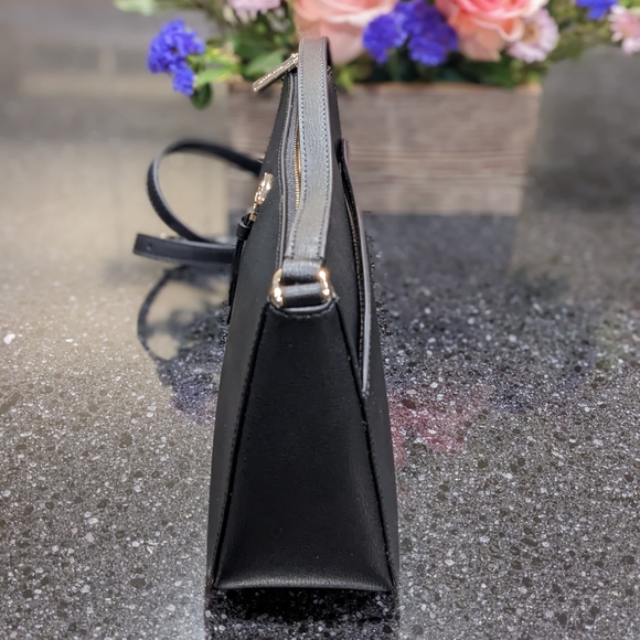 kate spade Bags Kate Spade Adel Crossgrain Leather Medium Top Zip